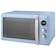 Swan SM22030LBLN Retro Style Microwave Oven in Blue 20 Litre 800W 2 Prog