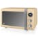 Swan SM22030LCN Retro Style Microwave Oven in Cream 20 Litre 800W