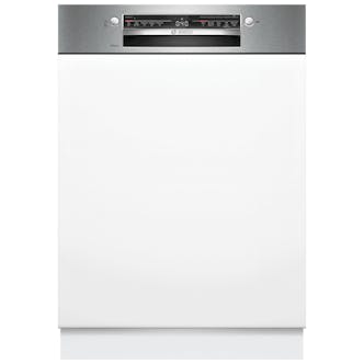 Bosch SMI2HTS02G Series 2 60cm Semi-Integrated Dishwasher In Brushed Ste