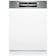 Bosch SMI2HTS02G Series 2 60cm Semi-Integrated Dishwasher In Brushed Ste