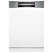 Bosch SMI2HTS06G Series 2 60cm Semi-Integrated Dishwasher In Brushed Ste