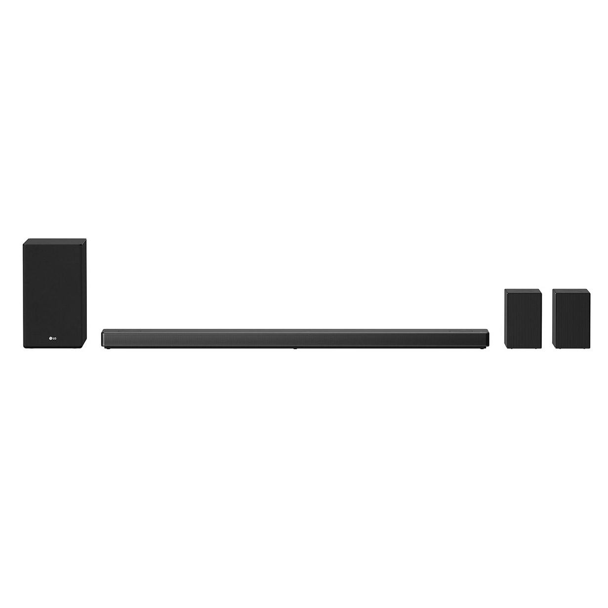 soundbar with wireless subwoofer and rear speakers