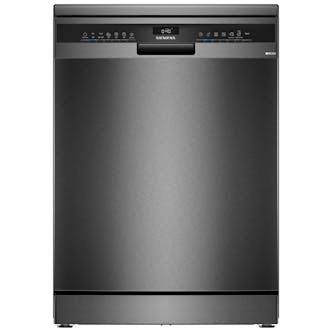 Siemens SN23EC03ME iQ300 60cm Dishwasher in Brushed Black Steel 14 Place S