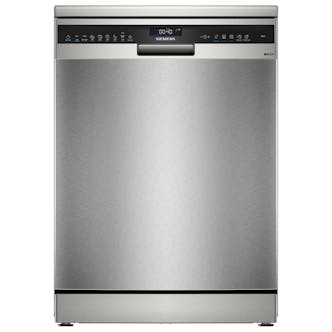 Siemens SN25EI13CE iQ500 60cm Dishwasher in Brushed Steel 14 Place Setting