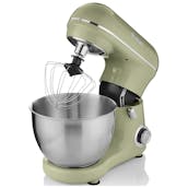 Swan SP21060GN Retro Stand Mixer in Green - 4L Mixing Bowl, 800W