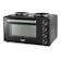 Tower T14045 34cm Table Top Mini Oven Black Solid Plate & Rotisserie