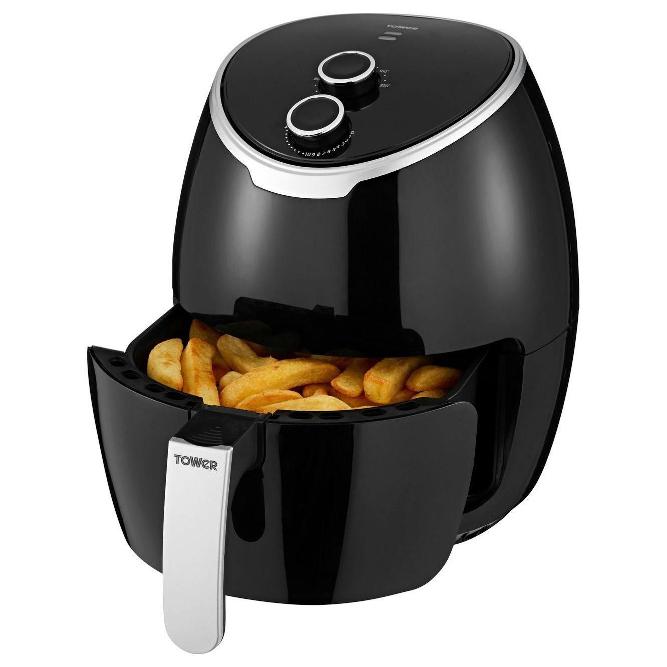 Tower T17061BF Health Air Fryer in Black - 4L 1400W