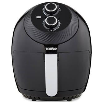 Tower T17082 4L VORTX Single Zone Manual Air Fryer in Black
