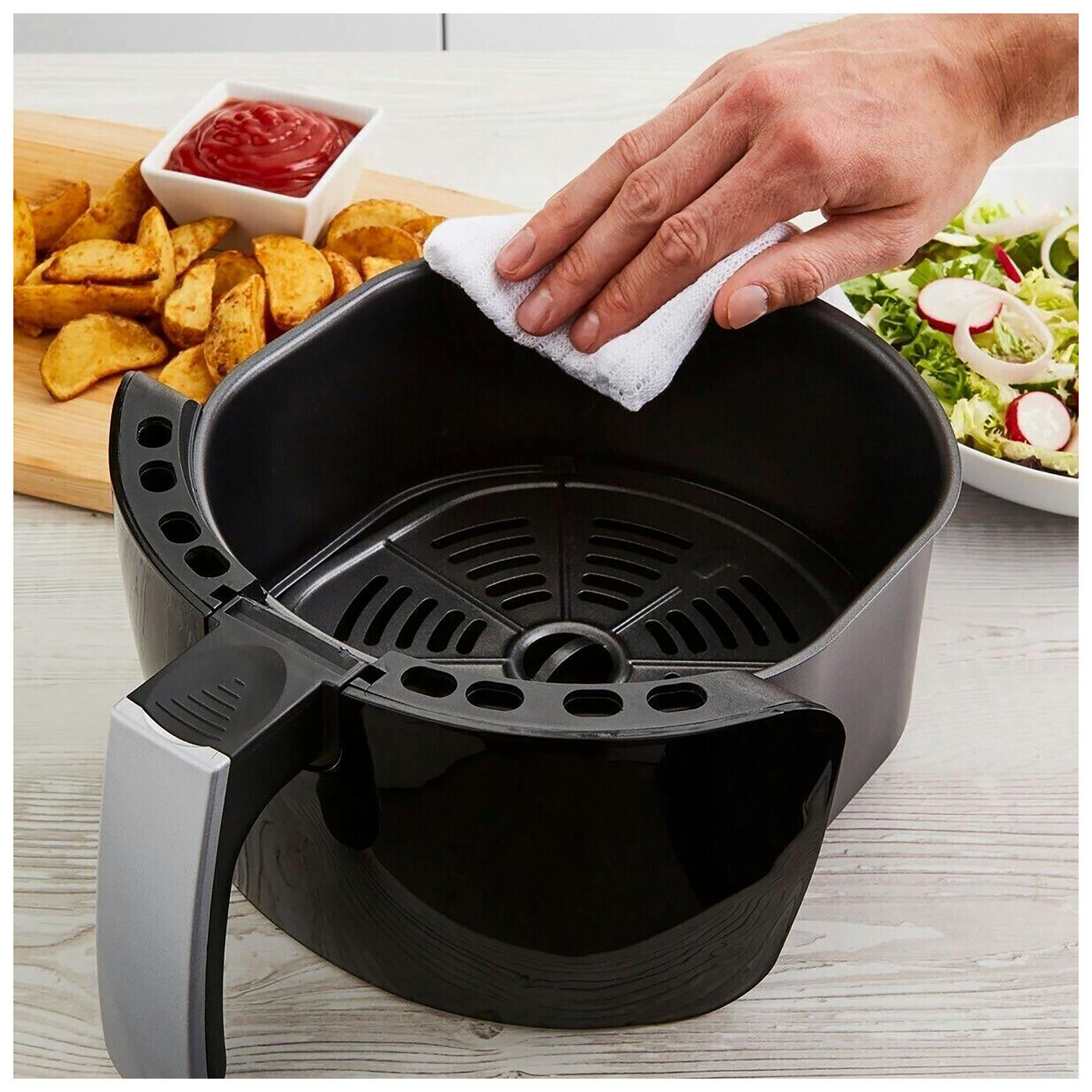 Tower T17082 4L VORTX Single Zone Manual Air Fryer in Black