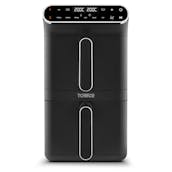 Tower T17190 Vortx 11L Dual Layer Air Fryer - Black with Chrome Trim