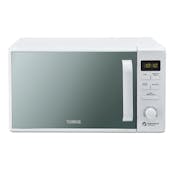 Tower T24037WHT Microwave Oven in White 20 Litre 800W Mirror Door
