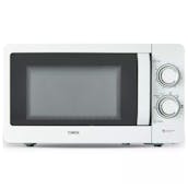 Tower T24042WHT Microwave Oven in White 20 Litre 800W Mirror Door