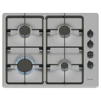 Neff T26BKP6N0 N30 60cm 4 Burner Gas Hob in Stainless Steel