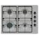 Neff T26BKP6N0 N30 60cm 4 Burner Gas Hob in Stainless Steel