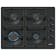 Neff T26BKP6S0 N30 60cm 4 Burner Gas Hob in Black Enamel