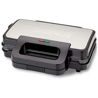 Tower T27031 Deep Fill Sandwich Maker in Black/Silver