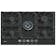 Neff T27CIQ8S0 N70 75cm 5 Burner Gas Hob in Black Cast Iron Supports W