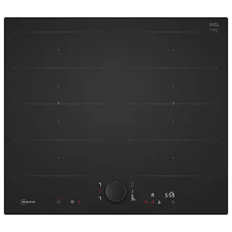 Neff T66NUX4A0 TBC - N?0 Built-In 60cm Induction Hob in Black
