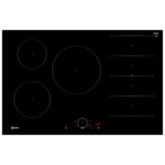 Neff T68FHV4L0 N70 Built-In 80cm FlexInduction Hob in Black