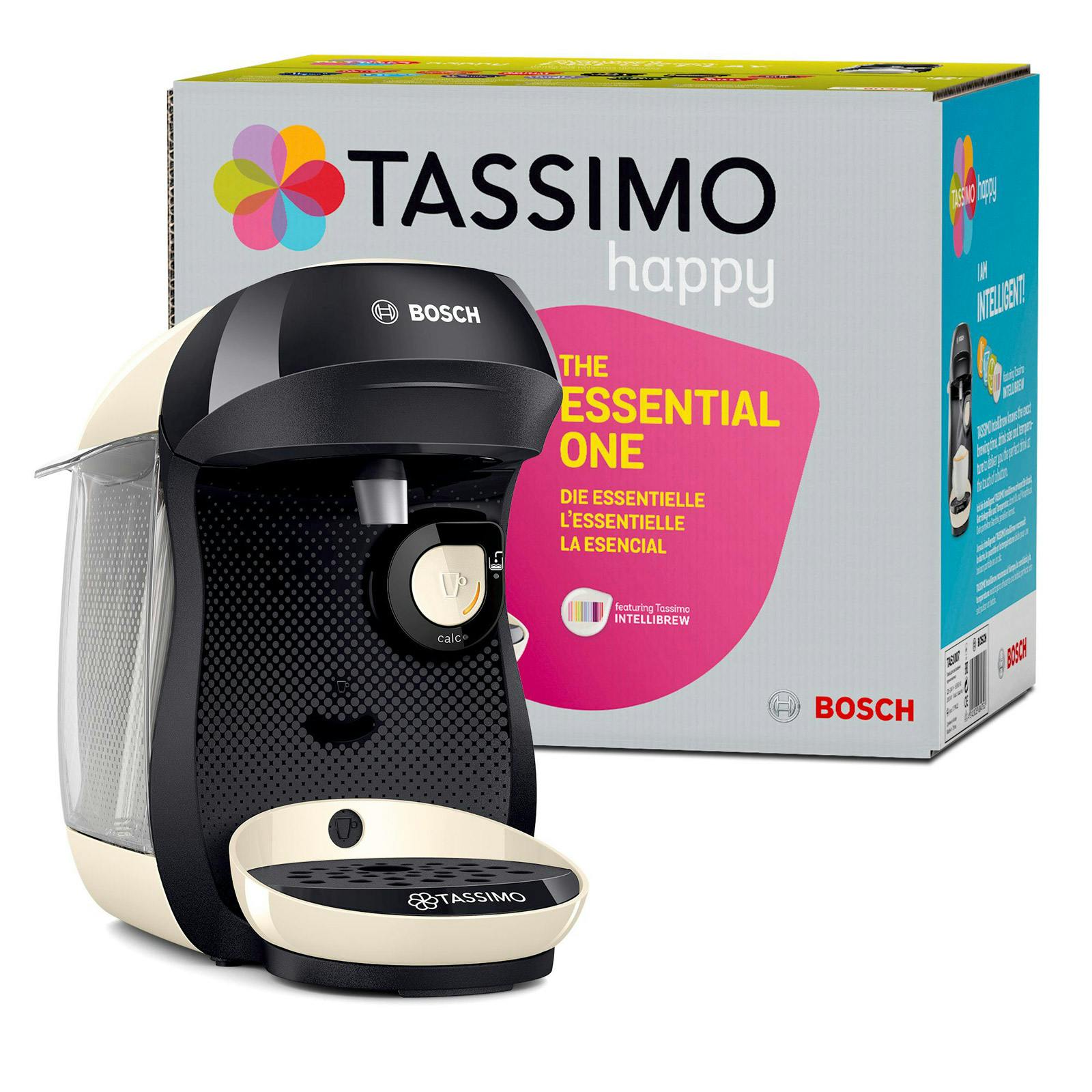 Bosch TAS1007GB Tassimo Happy Multi Beverage Maker in Cream