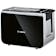 Bosch TAT8613NGB Styline 2 Slice Toaster in Gloss Black