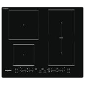 Hotpoint TB2460BCPNE 60cm Induction Hob in Black 4 Zone Combi Duo Zone