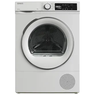 Sensis TDHF018A2W 8kg Heat Pump Condenser Dryer in White A++ Rated