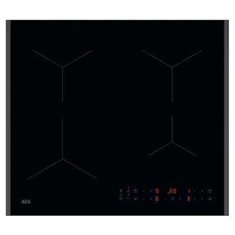 AEG TN64IA04FB 5000 Series 60cm 4 Zone Induction Hob in Black Plug & P