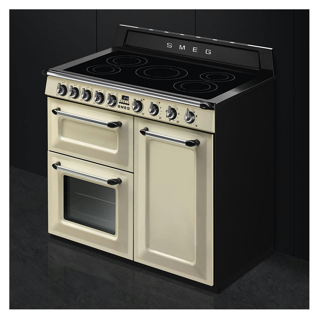 Smeg TR103IP 100cm Victoria Induction Range Cooker in Cream