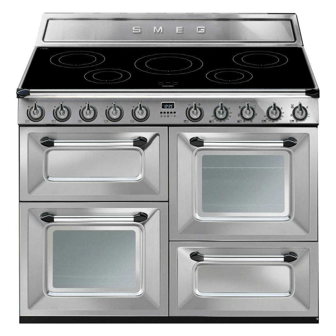 Smeg TR4110IX 110cm Victoria Induction Range Cooker Stainless Steel