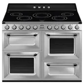 Smeg TR4110IX2 110cm Victoria Induction Range Cooker in Stainless Stee