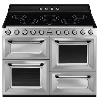 Smeg TR4110IX2 110cm Victoria Induction Range Cooker in Stainless Stee