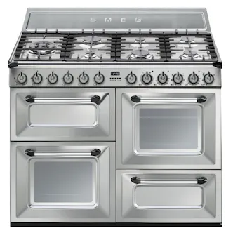 Smeg TR4110X 110cm Victoria Dual Fuel Range Cooker in  St/Steel
