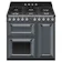 Smeg TR93GR 90cm Victoria Dual Fuel Range Cooker in Slate Grey with