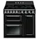Smeg TR93IBL2 90cm Victoria Induction Range Cooker in Black with Circ