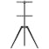  TRIPOD-BLACK Tripod Easel Style Stand with VESA Mount in Black Wood