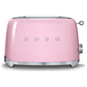 Smeg TSF01PKUK 50's Retro Style 2 Slice Toaster in Pink