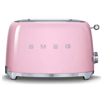 Smeg TSF01PKUK 50's Retro Style 2 Slice Toaster in Pink