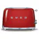 Smeg TSF01RDUK 50's Retro Style 2 Slice Toaster in Red