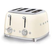 Smeg TSF03CRUK 50's Retro Style 4 Slice Toaster in Cream