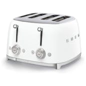 Smeg TSF03WHUK 50's Retro Style 4 Slice Toaster in White