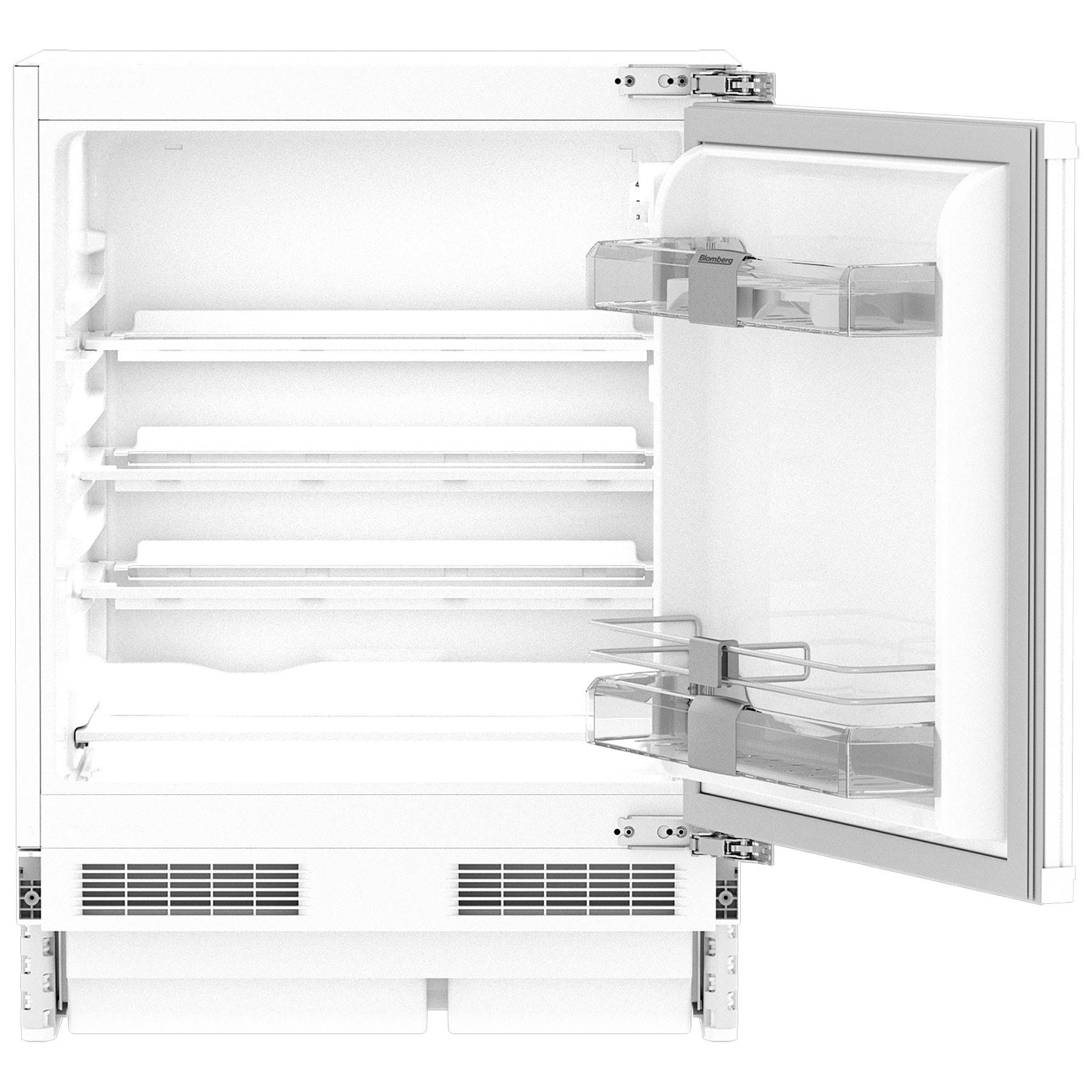 Blomberg TSM1654IU 82cm High Integrated Undercounter Fridge 60cm Wide