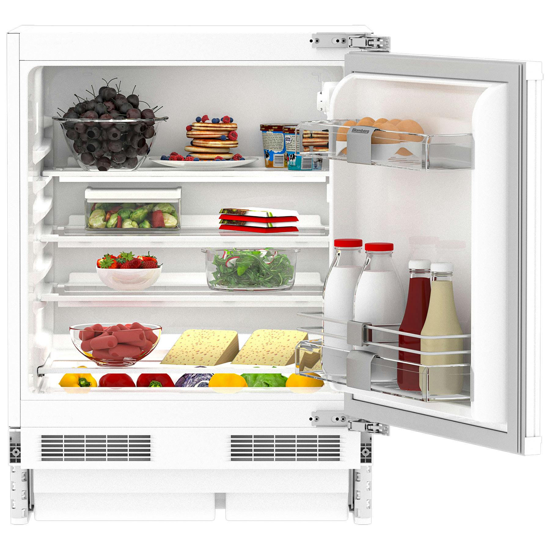 Blomberg TSM1654IU 82cm High Integrated Undercounter Fridge 60cm Wide