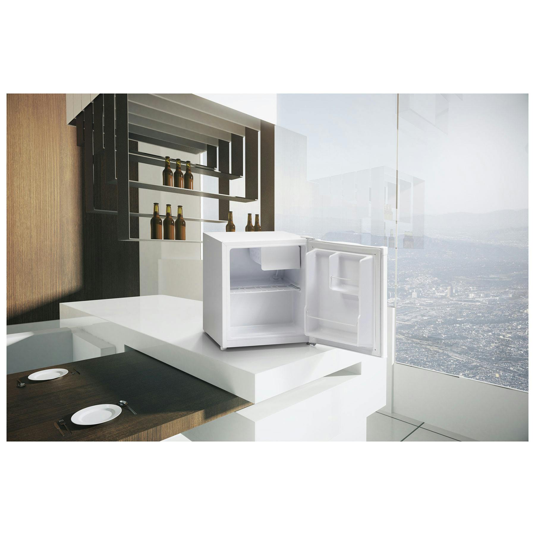 Iceking TT46EW 51cm High Tabletop Fridge with Ice Box in White