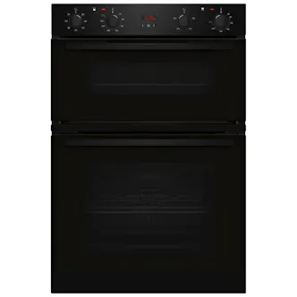 Neff U1DCC0AK3B N30 60cm Built In Electric Double Oven in Black