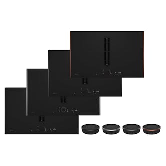 Neff V68YYX4B0 N90 80cm Induction Hob with Integrated Ventilation in M