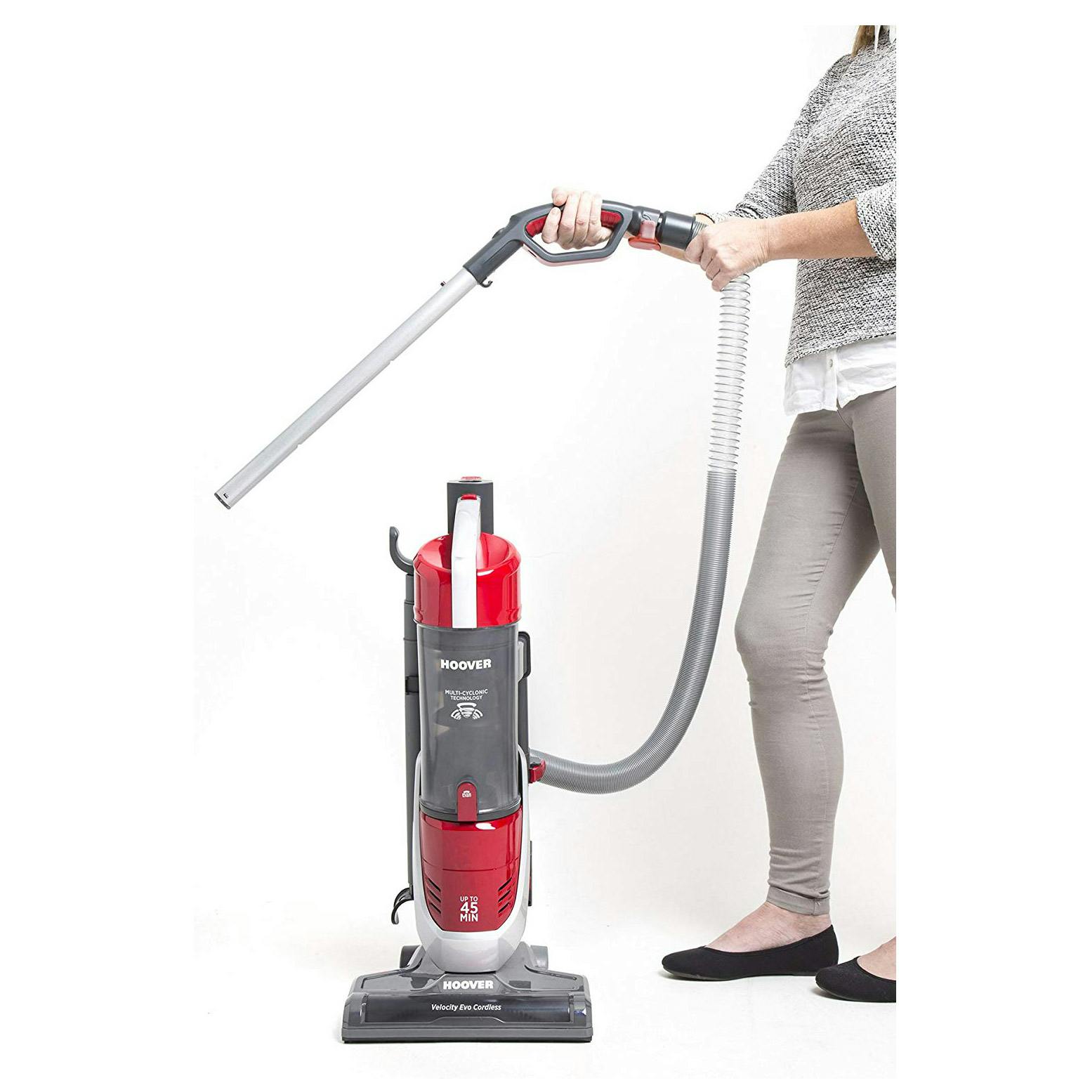 Hoover VE18LIG Velocity Evo Cordless Bagless Upright Vacuum Cleaner