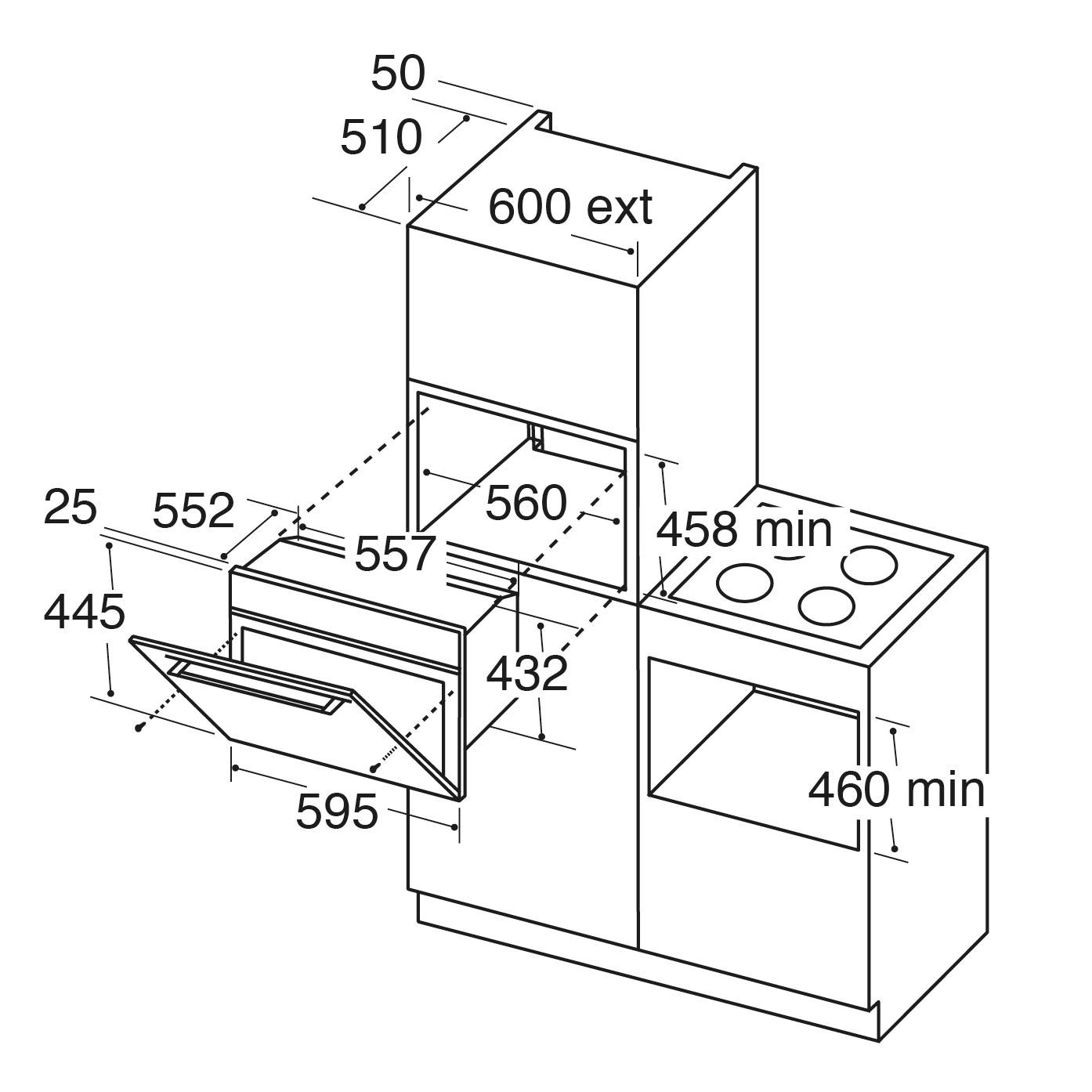 CDA VK903SS BuiltIn Combination Microwave Oven in St/St, 900W 40L