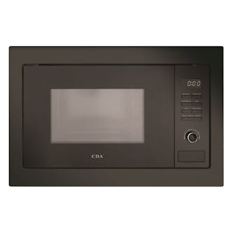 CDA VM231BL Built-In Microwave Oven & Grill in Black 900W 25 Litre