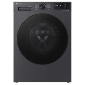 LG W4X5016TBB Washer Dryer in Matte Black 1400 Spin 11kg/6kg E Rated